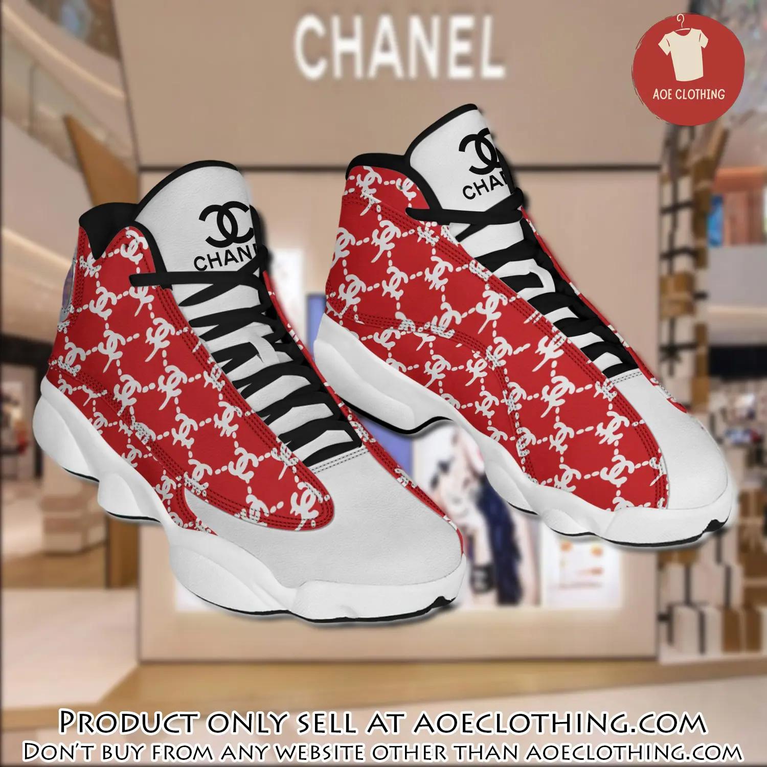 Chanel air jordan 13 sneaker jd14036 aoe0524735